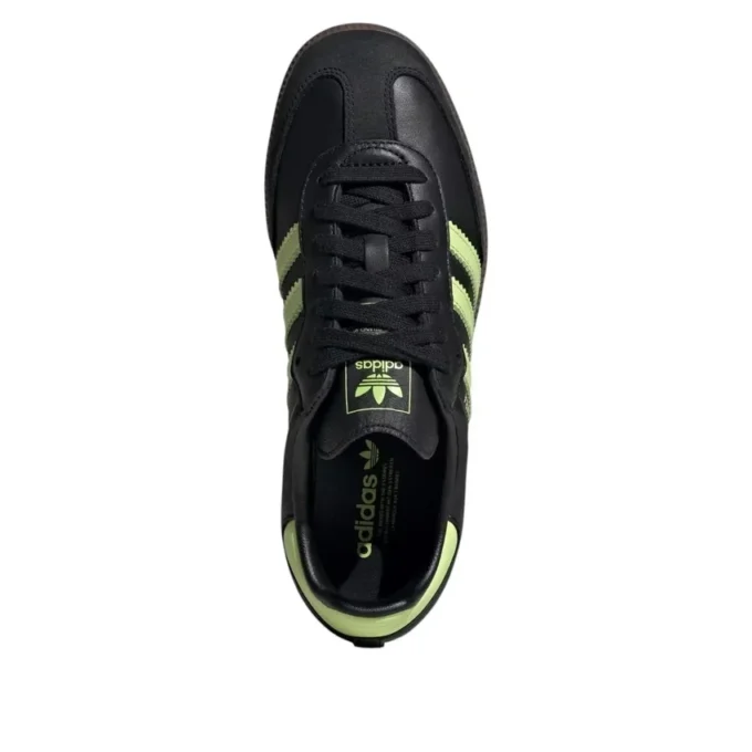 Adidas Samba „Black Pulse Lime“