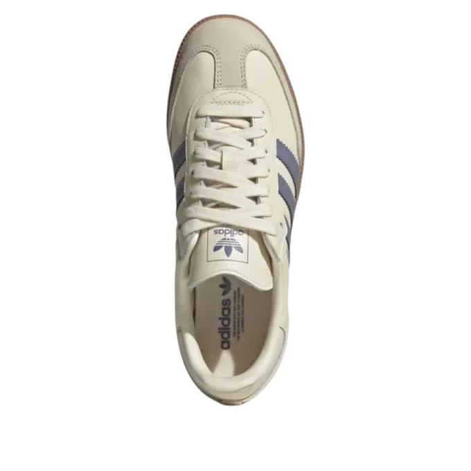 Adidas Samba „Cream White Silver Violet“