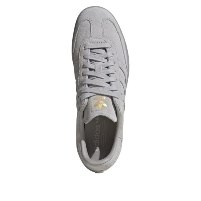 Adidas Samba „Grey Two Crystal White Gold Metallic“