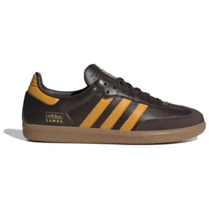 Adidas Samba OG „Dark Brown Yellow“