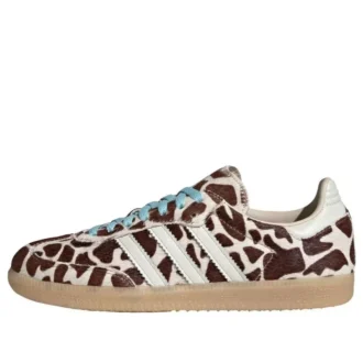 Adidas Samba OG „Giraffe Print Crystal Linen Gum“