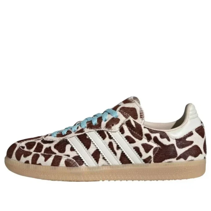 Adidas Samba OG „Giraffe Print Crystal Linen Gum“