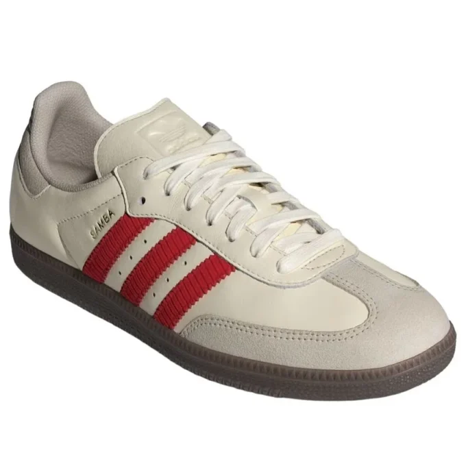 Adidas Samba OG „Off White Better Scarlet Gum“