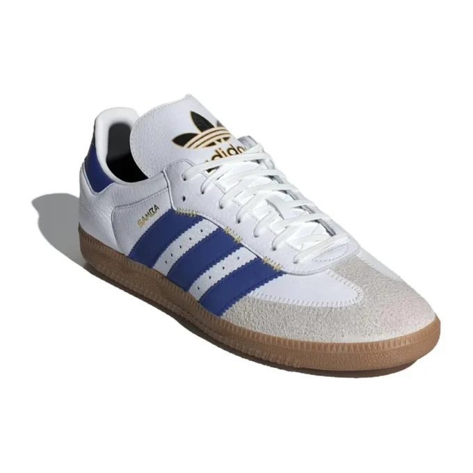 Adidas Samba OG „Oversized Logo White Semi Lucid Blue“