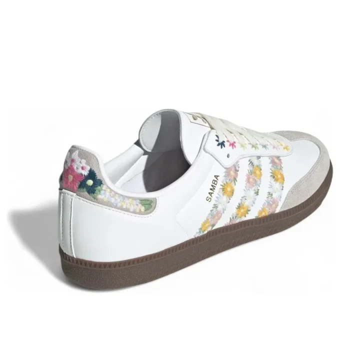 Adidas Samba OG Satin „Floral Cloud White Clear Granite“