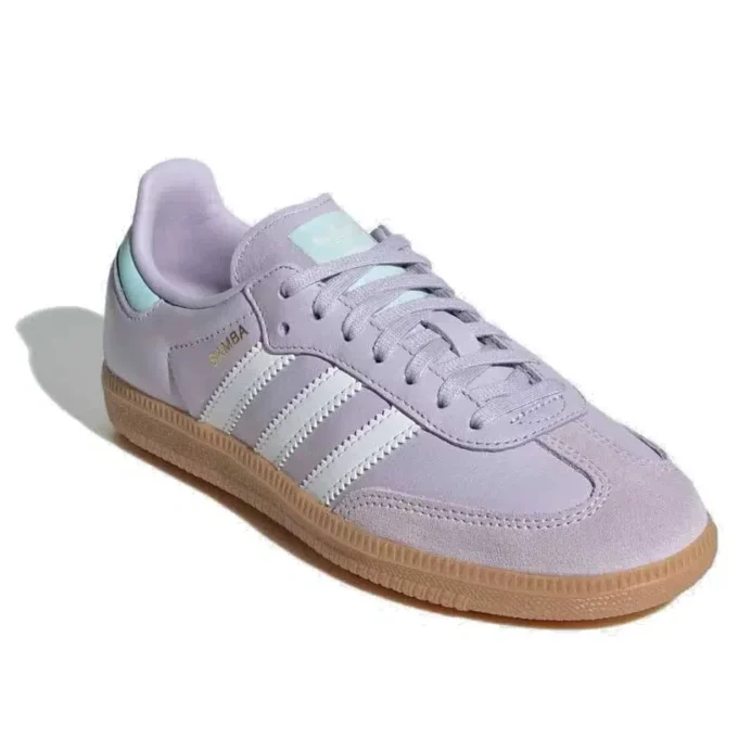 Adidas Samba OG „Silver Dawn White Aqua“