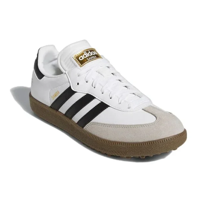 Adidas Samba OG Spikeless Golf Le „White Black Gum“