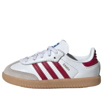 Adidas Samba OG „White Collegiate Burgundy Gum“