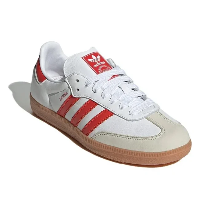 Adidas Samba OG „White Solar Red Gum“
