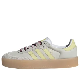 Adidas Samba „White Grey Powder Yellow“