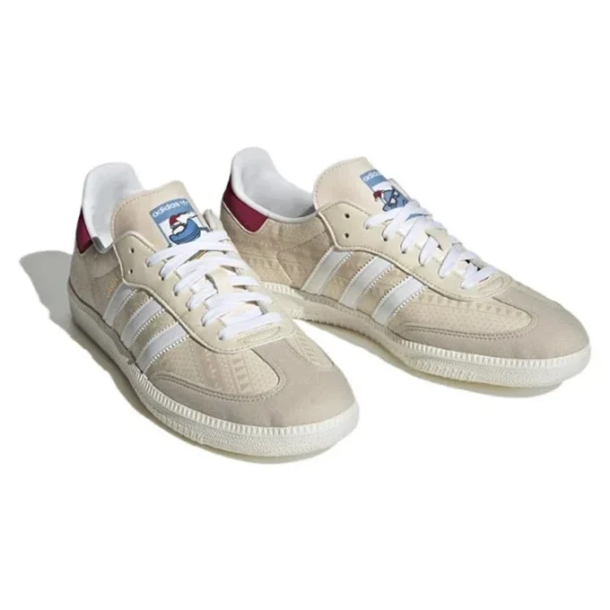 Adidas Samba „Wonder White Legacy Burgundy“