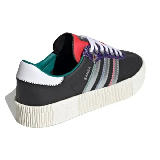 Adidas Sambarose „Core Black Silver Metallic“