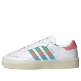 Adidas Sambarose „White Green Pink“