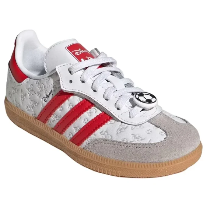 Adidas X Disney Samba OG Comfort Elastic Lace „White Better Scarlet“