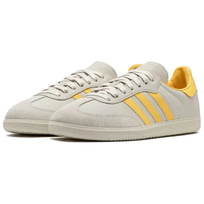 Adidas X Pharrell Humanrace Samba „Bold Gold Alumina“